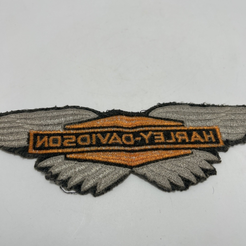 Vintage 60's 70's Harley Davidson Patch Motorcycle Large - Picture 11 of 12